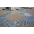 Construction Galvanized Steel Grating with Irregular Shape, Circle, Arc-Shaped